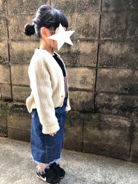 othh_lala♪hさん（キッズ・100cm）の冬コーディネート