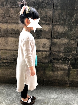 「5歳」｜「アイテム（バレエシューズ）」を使った、othh_lala♪hさん（キッズ・100cm）の春コーディネート