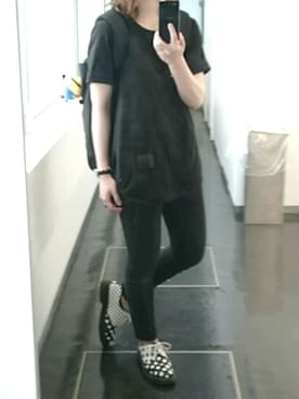 「STINGRAY（スティングレイ）のアイテム」を使った、aoi!さん（レディース・162cm）の春コーディネート