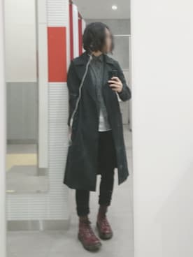 「LAKOLE（ラコレ）のアイテム（トレンチコート）」を使った、aoi!さん（レディース・162cm）の秋コーディネート