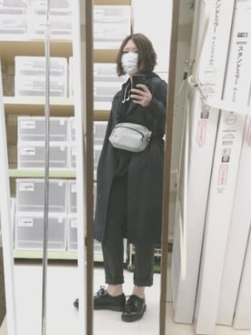「LAKOLE（ラコレ）のアイテム（トレンチコート）」を使った、aoi!さん（レディース・162cm）の春コーディネート