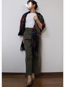 WADAWAKOさん（レディース・154cm）の秋コーディネート