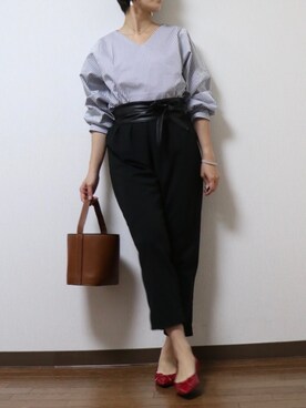 「NETSTAR」｜WADAWAKOさん（レディース・154cm）の春コーディネート