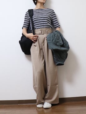 WADAWAKOさん（レディース・154cm）の春コーディネート