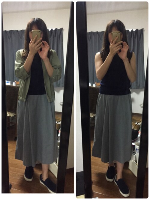 女神が一人いる UNIQLO - 【ユニクロ】イージータックスカンツM濃グレー 二階堂