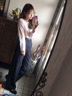 「GRL（グレイル）のアイテム（パンプス）」を使った、やんす。さん（レディース・158cm・20代）の冬コーディネート