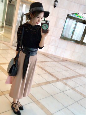 「GRL（グレイル）のアイテム（パンプス）」を使った、やんす。さん（レディース・158cm・20代）の秋コーディネート