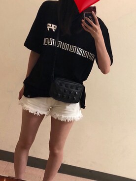 「NUEVO（ヌエボ）のアイテム」を使った、yuchanさん（レディース・168cm）の夏コーディネート