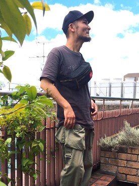 「Manhattan Portage」｜Manhattan Portage Staffさん（メンズ・173cm）の夏コーディネート