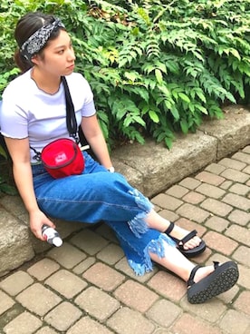 「Manhattan Portage」｜Manhattan Portage Staffさん（レディース・160cm）の夏コーディネート