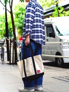 「Manhattan Portage」｜Manhattan Portage Staffさん（メンズ・165cm）の秋コーディネート