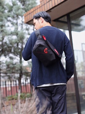 「Manhattan Portage」｜Manhattan Portage Staffさん（メンズ・165cm）の秋コーディネート