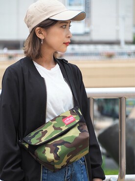 「Manhattan Portage」｜Manhattan Portage Staffさん（レディース・156cm）の秋コーディネート