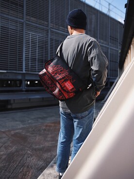 「Manhattan Portage」｜Manhattan Portage Staffさん（メンズ・165cm）の秋コーディネート