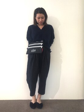「Manhattan Portage」｜Manhattan Portage Staffさん（レディース・155cm）の秋コーディネート