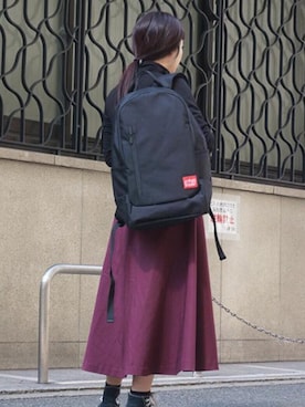 「Manhattan Portage」｜Manhattan Portage Staffさん（レディース・156cm）の秋コーディネート