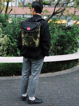 「Manhattan Portage」｜Manhattan Portage Staffさん（メンズ・170cm）の冬コーディネート