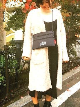 「Manhattan Portage」｜Manhattan Portage Staffさん（レディース・158cm）の冬コーディネート