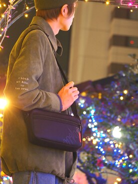 「Manhattan Portage」｜Manhattan Portage Staffさん（メンズ・165cm）の冬コーディネート