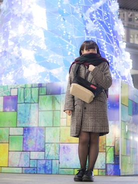 「Manhattan Portage」｜Manhattan Portage Staffさん（レディース・158cm）の冬コーディネート