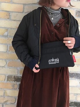 「Manhattan Portage」｜Manhattan Portage Staffさん（レディース・155cm）の冬コーディネート