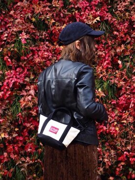 「Manhattan Portage」｜Manhattan Portage Staffさん（レディース・156cm）の春コーディネート