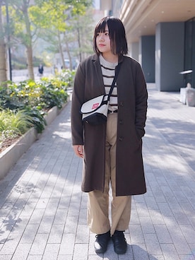 「Manhattan Portage」｜Manhattan Portage Staffさん（レディース・156cm）の春コーディネート