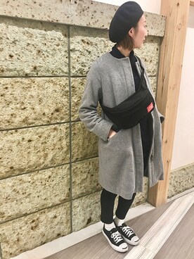 「Manhattan Portage」｜Manhattan Portage Staffさん（レディース・158cm）の春コーディネート