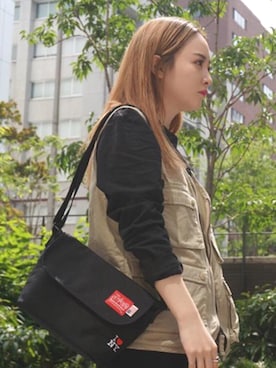 Manhattan Portage Staffさん（レディース・156cm）の夏コーディネート