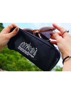 「Manhattan Portage」｜「アイテム（財布/小物）」を使った、Manhattan Portage Staffさん（レディース・160cm）の夏コーディネート