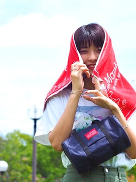 Manhattan Portage Staffさん（レディース・161cm）の夏コーディネート