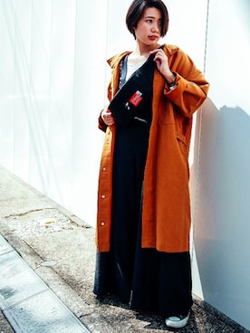 Manhattan Portage Staffさん（レディース・155cm）の冬コーディネート