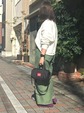 Manhattan Portage Staffさん（レディース・156cm）の春コーディネート