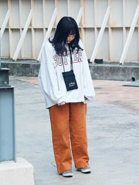 Manhattan Portage Staffさん（レディース・150cm）の秋コーディネート