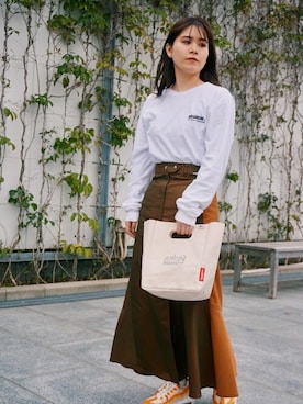 Manhattan Portage Staffさん（レディース・160cm）の冬コーディネート