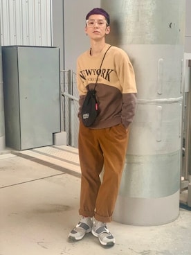 Manhattan Portage Staffさん（メンズ・172cm）の冬コーディネート