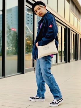 Manhattan Portage Staffさん(レディース・160cm)の冬コーディネート