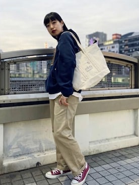 Manhattan Portage Staffさん（レディース・163cm）の春コーディネート