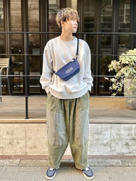 Manhattan Portage Staffさん(メンズ・178cm)の春コーディネート