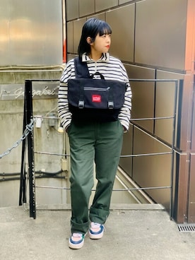 Manhattan Portage Staffさん（レディース・152cm）の春コーディネート