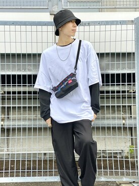 Manhattan Portage Staffさん（メンズ・179cm）の春コーディネート