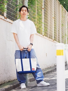 Manhattan Portage Staffさん（メンズ・171cm）の夏コーディネート