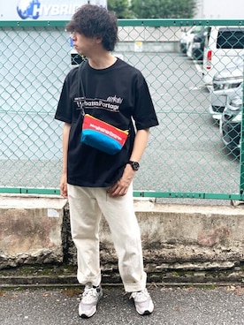 Manhattan Portage Staffさん(メンズ・172cm)の夏コーディネート