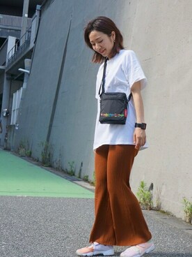 Manhattan Portage Staffさん（レディース・159cm）の夏コーディネート