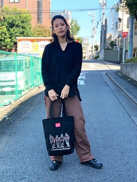 Manhattan Portage Staffさん（レディース・167cm）の秋コーディネート