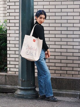 Manhattan Portage Staffさん（レディース・160cm）の秋コーディネート