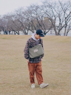 Manhattan Portage Staffさん(メンズ・170cm)の冬コーディネート