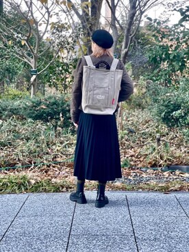 Manhattan Portage Staffさん（レディース・163cm）の冬コーディネート