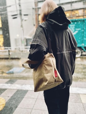 Manhattan Portage Staffさん（レディース・160cm）の冬コーディネート