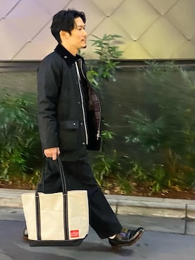 Manhattan Portage Staffさん（メンズ・162cm）の冬コーディネート